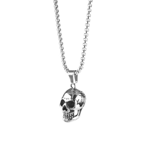 Halloween Skull Necklace Personality Punk Necklace Men Fashion