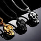 Halloween Skull Necklace Personality Punk Necklace Men Fashion
