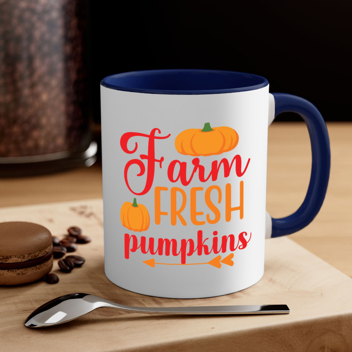 FarmFreshPumpkins 177#- fall-Mug / Coffee Cup