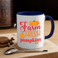 FarmFreshPumpkins 177#- fall-Mug / Coffee Cup