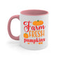 FarmFreshPumpkins 177#- fall-Mug / Coffee Cup