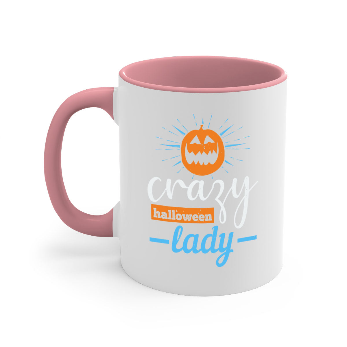 crazy halloween lady 118#- halloween-Mug / Coffee Cup