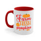 FarmFreshPumpkins 177#- fall-Mug / Coffee Cup